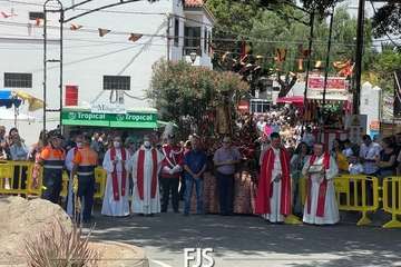 Telde rinde tributo a San Lorenzo en la capital grancanaria/Francisco Javier Santana.